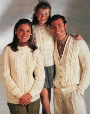 1872 FAMILY ARAN CARDIGANS