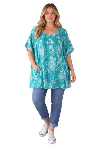 Italian cotton floral - cotton,