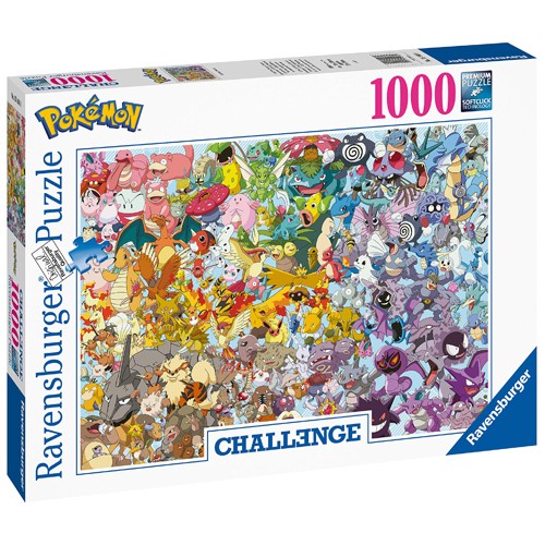 Challenge pokemon puzzle - challenge, (1000