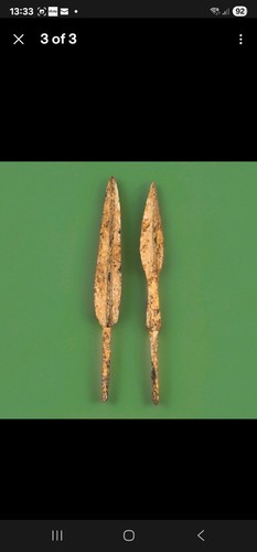 Ancient roman arrowheads lot - arrowheads,