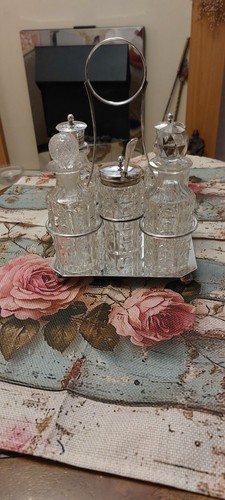 5pc clear cut glass - clear,