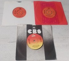 BOB DYLAN - three 7" vinyl
