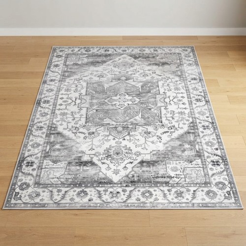 Vintage floral grey - vintage, living