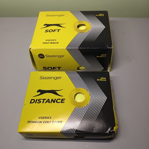 Slazenger yellow golf - golf, balls