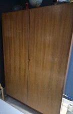 Solid Wood Wardrobe With Lock