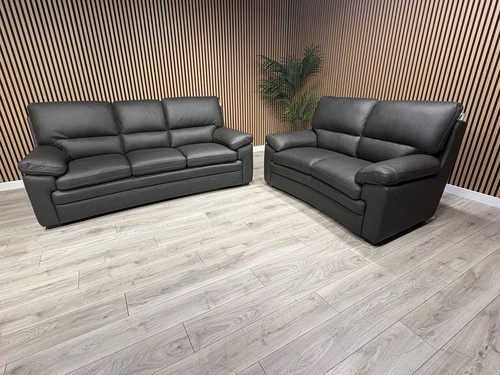 Dfs brooker leather seater - dfs,