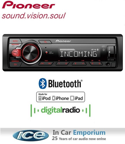 Pioneer mvh 330dab - mvh-330dab, bluetooth