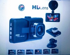 Car Dash Car DVR 3" LCD Lens mini, 1080  Front Video Recorder Camera G-sensor UK