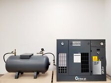 Atlas Copco SF2FF Air Compressor & Air Cylinder