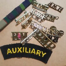  Military Titles or Pins Misc
