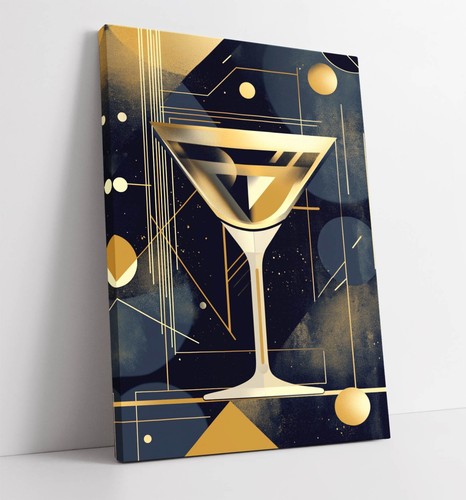 Gold glass classy martini - of,