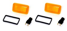FOR VW GOLF II MK2 I MK1 POLO AUDI 80 90 100 200 FRONT WING INDICATORS AMBER  
