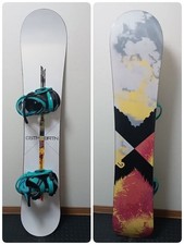 Burton Custom X 09 EST Snowboard with Bindings 156cm All-Round