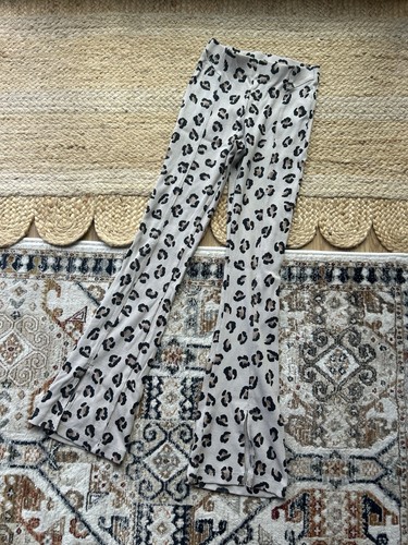 Zara leopard print flare - leopard,
