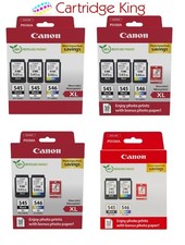 Canon 545 / 546 Original Printer Ink Cartridges multipack / XL choices