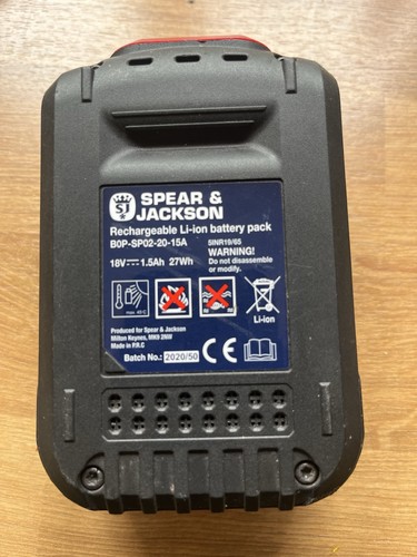 Spear and jackson - and, rechargeable