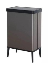 CURVER Verto 54L High Waste Bin, Push Lid, Easy Assembly RRP £40 NEW