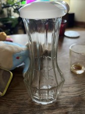 VTG Glass Bottle Good Seasons Salad Dressing Cruet Shaker Bottle & White Lid B10