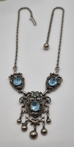 Jewelcraft silver tone blue - silver,