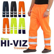 HI VIZ WATERPROOF RAIN OVER