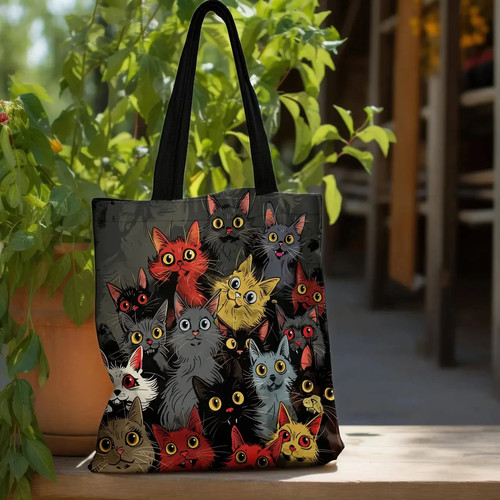 Stylish cat design - stylish, bag