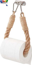Rope Toilet Roll Holder, Jute