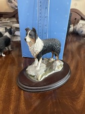 Collie Dog Figurine Vintage