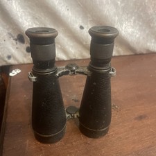 French Binoculars le Marian’s Paris 12x16x5cm Brass Leather Vintage