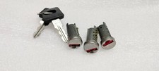 Vespa PX 125 150 200 Stella 3 Barrel Lock Ignition Switch Electric Start 2 Keys