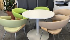 Mollie Designer Chairs By John Coleman set of 6 mixed colours rrp over £5k