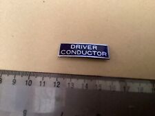 Train Diver Conductor Pin Badge