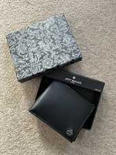 Jeff Banks Men's Black Leather