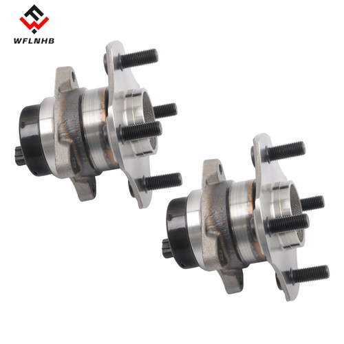Pair wheel hub - wheel, with