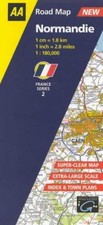 Normandie: 2 (AA Road Map France Series) - Aa, Road Maps