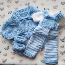 Hand Knitted Doll Clothes