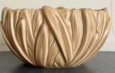 Vintage 1930s SYLVAC  HYACINTH LEAF BULB PLANTER (2482) 17cm x 11cm x 9cm