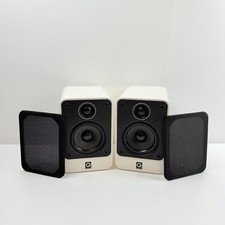Pair of Q Acoustics 2010 15-75W 6 OHMS 2 Way Reflex Speakers - Tested/Working