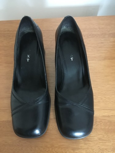 Block heeled black shoes from - block,