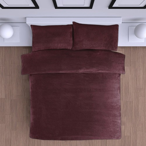 Teddy bear fleece duvet cover - teddy,