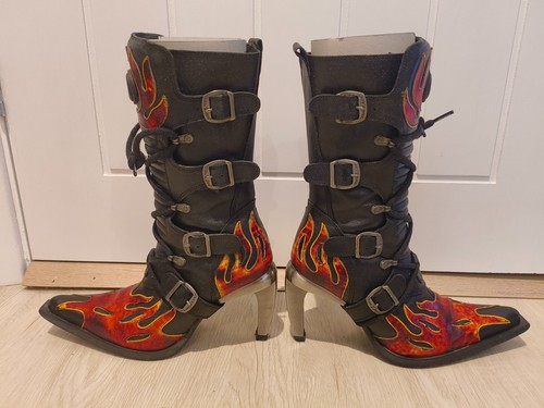 New rock malicia 9591 boots - new,