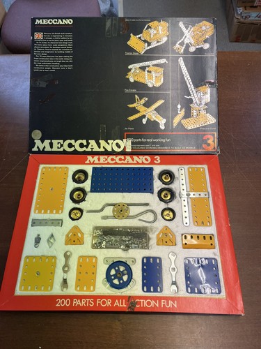 Vintage meccano set - vintage,