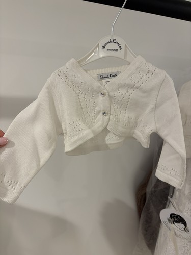 White lace cardigan baby girl - baby,
