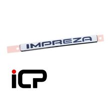 Genuine Subaru Impreza Boot