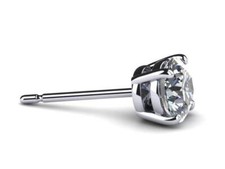 IGI Diamond Earrings VVS2 D