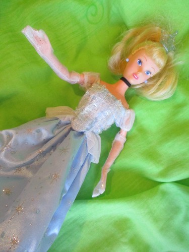Cinderella doll disney blue - disney,