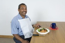 Disposable Adult Bibs for