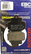 Fits GILERA DNA 125 180 2001 - 2005 EBC ORGANIC REAR BRAKE DISC PAD SFA321