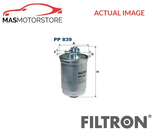 Engine fuel filter - filter, pp