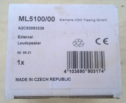 Siemens vdo sat nav - sat, external