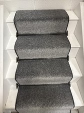 CARPET STAIR RUNNER 13 STEPS , 60cm Wide, HARDWEARING, BLEACH CLEANABLE